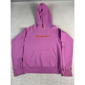 Moosejaw Hoodie Womens Medium Purple Cotton Pullover Logo‎ Sweatshirt Canada